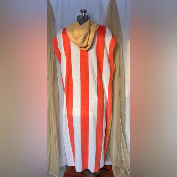 Handmade, Up-Cycled Towel Poncho - Picture 3 of 5